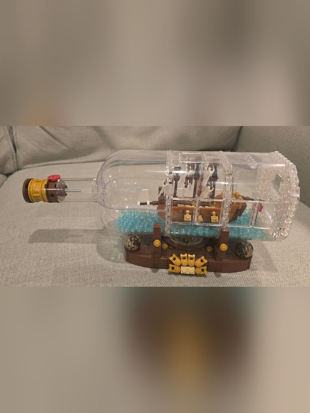 Lego Ship In A Bottle